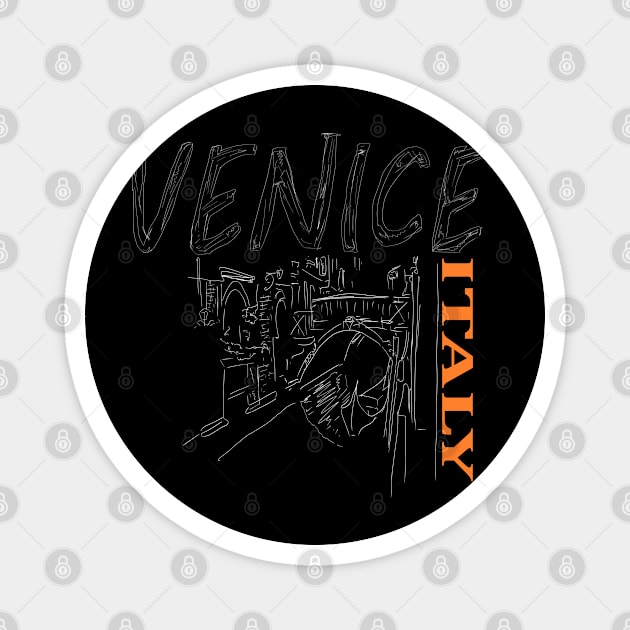 Venice, Italy Magnet by YellowSplash